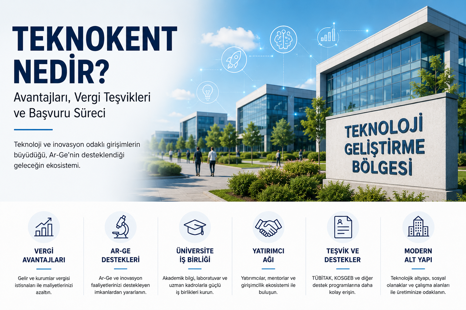 Teknokent Nedir? Avantajları, Vergi Teşvikleri ve Başvuru Süreci (2026 Güncel Rehber)